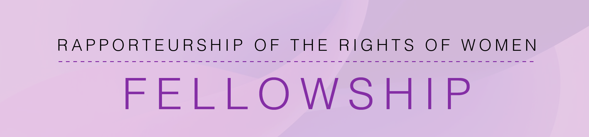 Call for applications for fellowship on the Rapporteurship on the Rights of Women