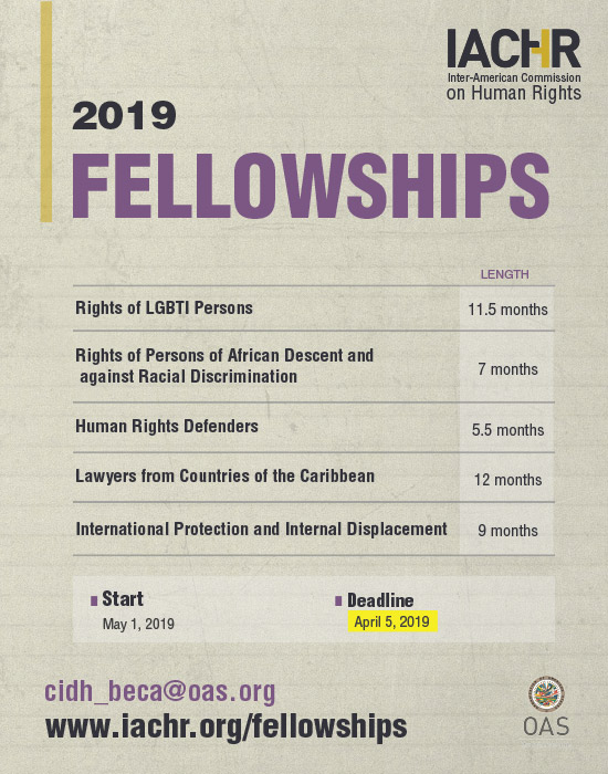 Fellowships 2019