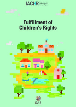 Towards the Effective Fulfillment of Childrens Rights: National Protection Systems
