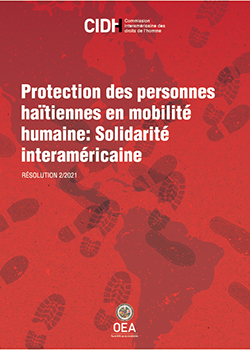 Protection des personnes hatennes en mobilit humaine: Solidarit interamricaine