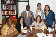 Sesin de trabajo conjunto de personal de la Secretara Ejecutiva de la CIDH con personal de la Secretara Ejecutiva de la Comisin Africana de Derechos Humanos y de los Pueblos.