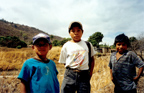 Nebaj, Guatemala, March 2003. The Rapporteur participates in an IACHR visit to Guatemala