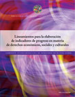 Lineamientos para la       elaboracin de indicadores de progreso en materia de derechos econmicos,       sociales y culturales (2008)