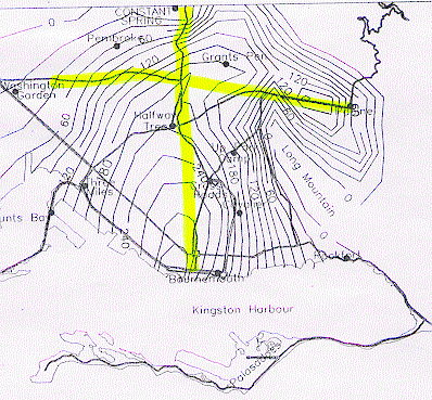 Kingston Gravity Survey Routes