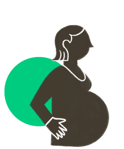 Pregnant domestic worker