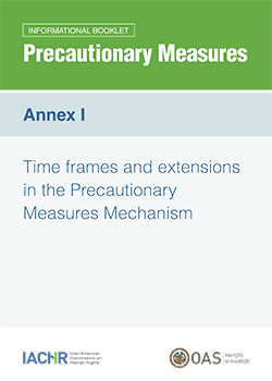 Annex I - Time frames and extensions in the Precautionary Measures Mechanism