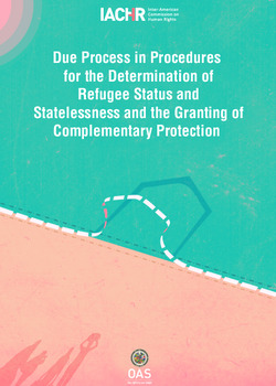 Right to seek and receive asylum, right to remain, and due process guarantees in processes to determine refugee status. Thematic Compendium Norms and standards