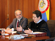 El Presidente de la CIDH y el Presidente de la Corte Suprema de Justicia de Colombia firman un acuerdo de cooperación