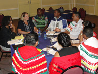 Reuniones de la CIDH CIDH con organizaciones de la sociedad civil en Suriname, durante la visita.