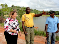 IACHR Visit a Maroon village composed of 8,000 persons, village of Brownsweg, district of Brokopondo, Suriname.