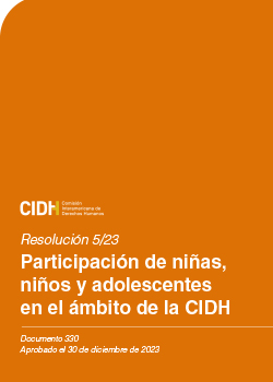 Participación de niñas, niños y adolescentes en el ámbito de la CIDH