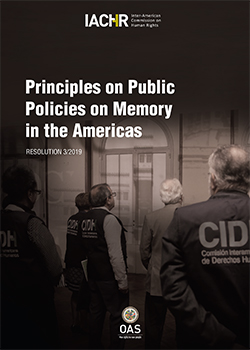 Principles on Public Policies on Memory in the Americas