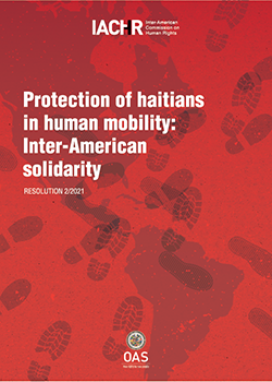 Protection of haitians in human mobility: Inter-American solidarity