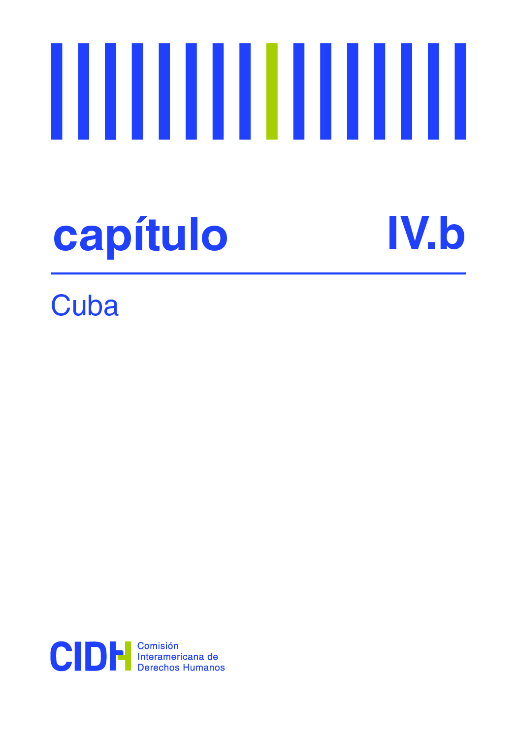 B - Informe especial: Cuba