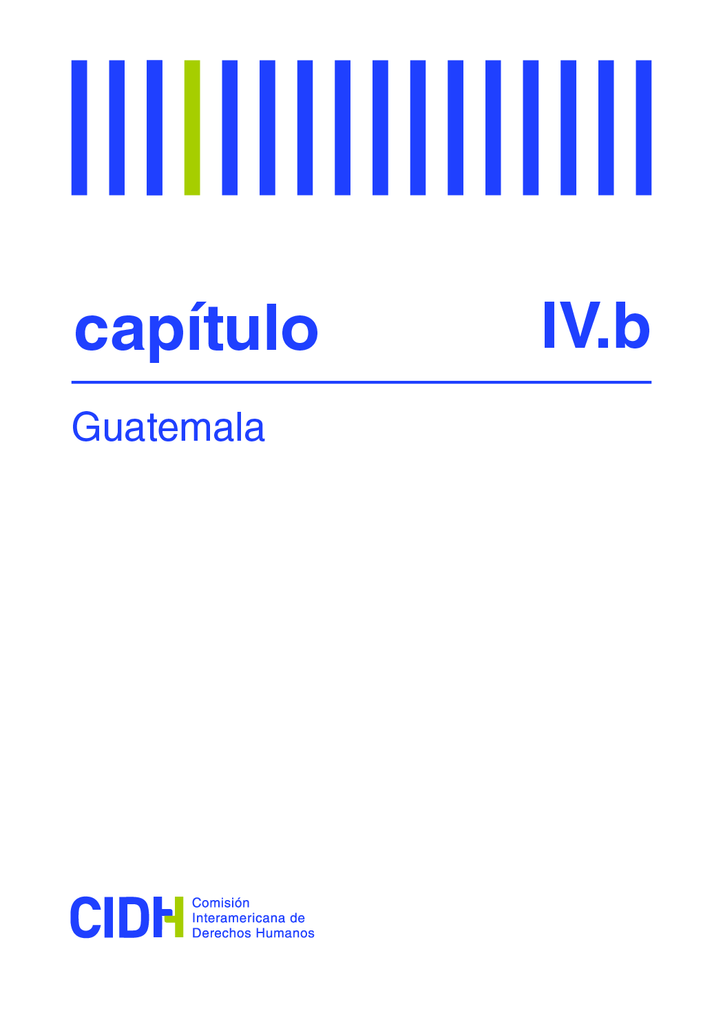 B - Informe especial: Guatemala
