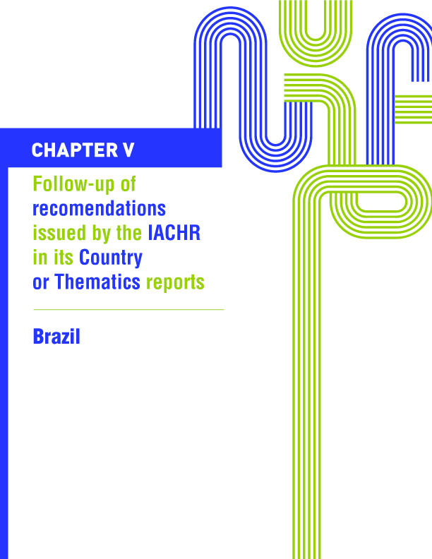 First follow-up report on recommendations issued by the IACHR in its report on the situation of human rights in Brazil