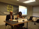 Tracy Robinson en el evento de Global Rights 