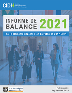 informe de balance semestral de progreso del quinto año del Plan Estratégico