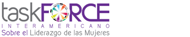 Logo Task Force Interamericano sobre Liderazgo de las Mujeres
