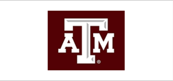 Logo Texas A & M University and link to their website