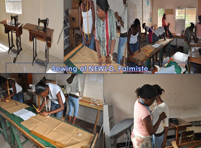 Practical skills Training: Sewing Course at Palmiste and  Sauteurs(November 10, 2010)