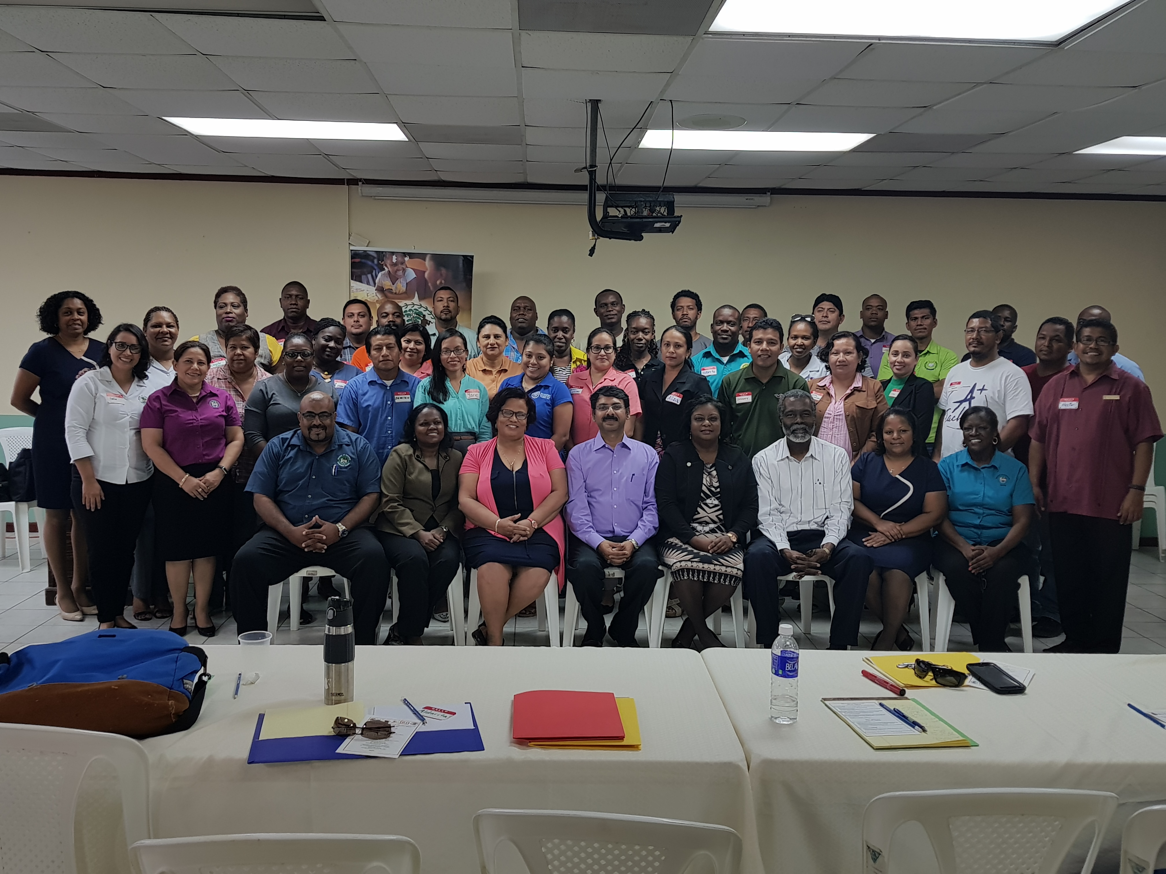 OAS Representative Promotes Inter-American Teacher Education Network Workshop in Belize(June 7, 2018)