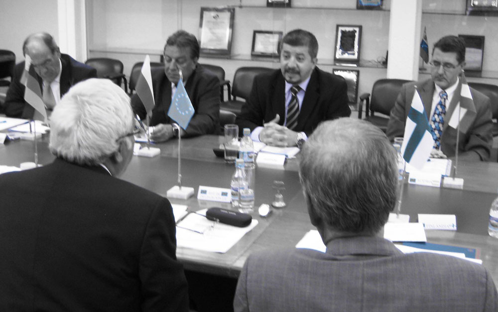 Reunión con los Embajadores de la Unión europea(7 de julio de 2011)