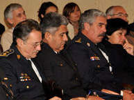 Público en la conferencia sobre los derechos de las personas privadas de libertad ofrecida por la CIDH en el Ministerio de Relaciones Exteriores de Uruguay durantel a visita de julio de 2011