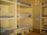 Dormitorios en una penitenciaría en República Dominicana visitada por la Relatoría