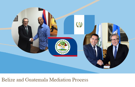 Belize and Guatemala agree to hold referenda on territorial dispute on October 6, 2013